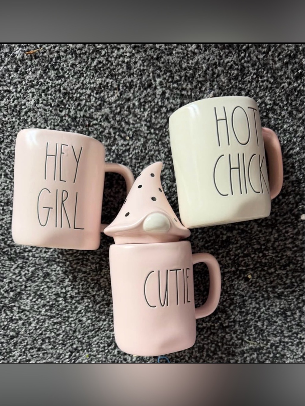 3 Rae Dunn mugs!